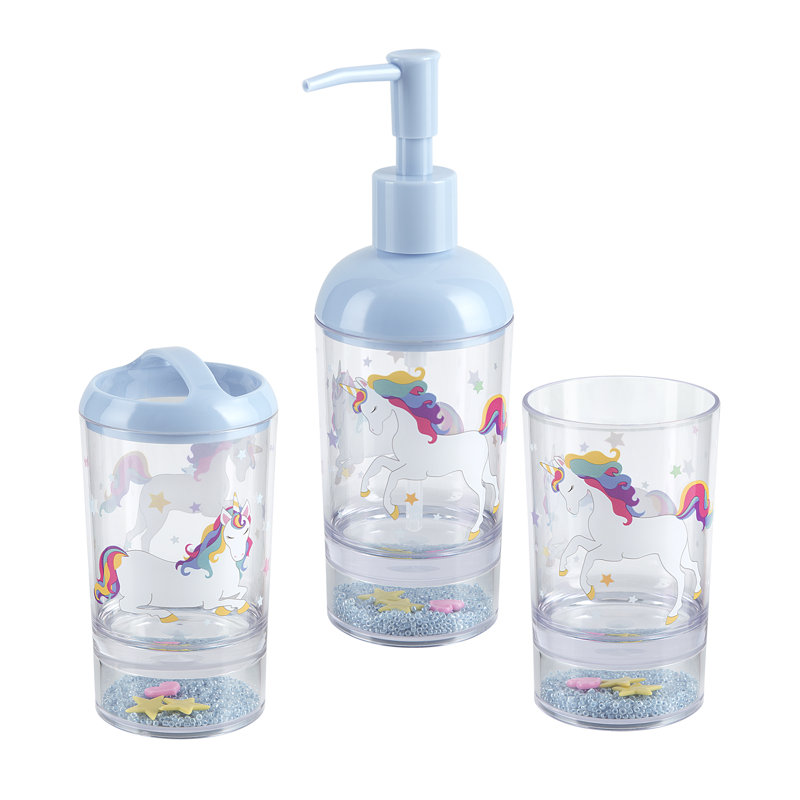 Unicorn bathroom set hotsell